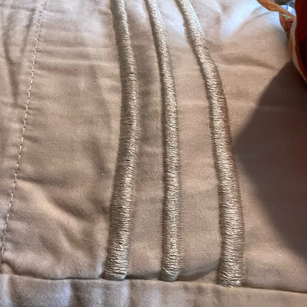 Cream King Size Pillowcase